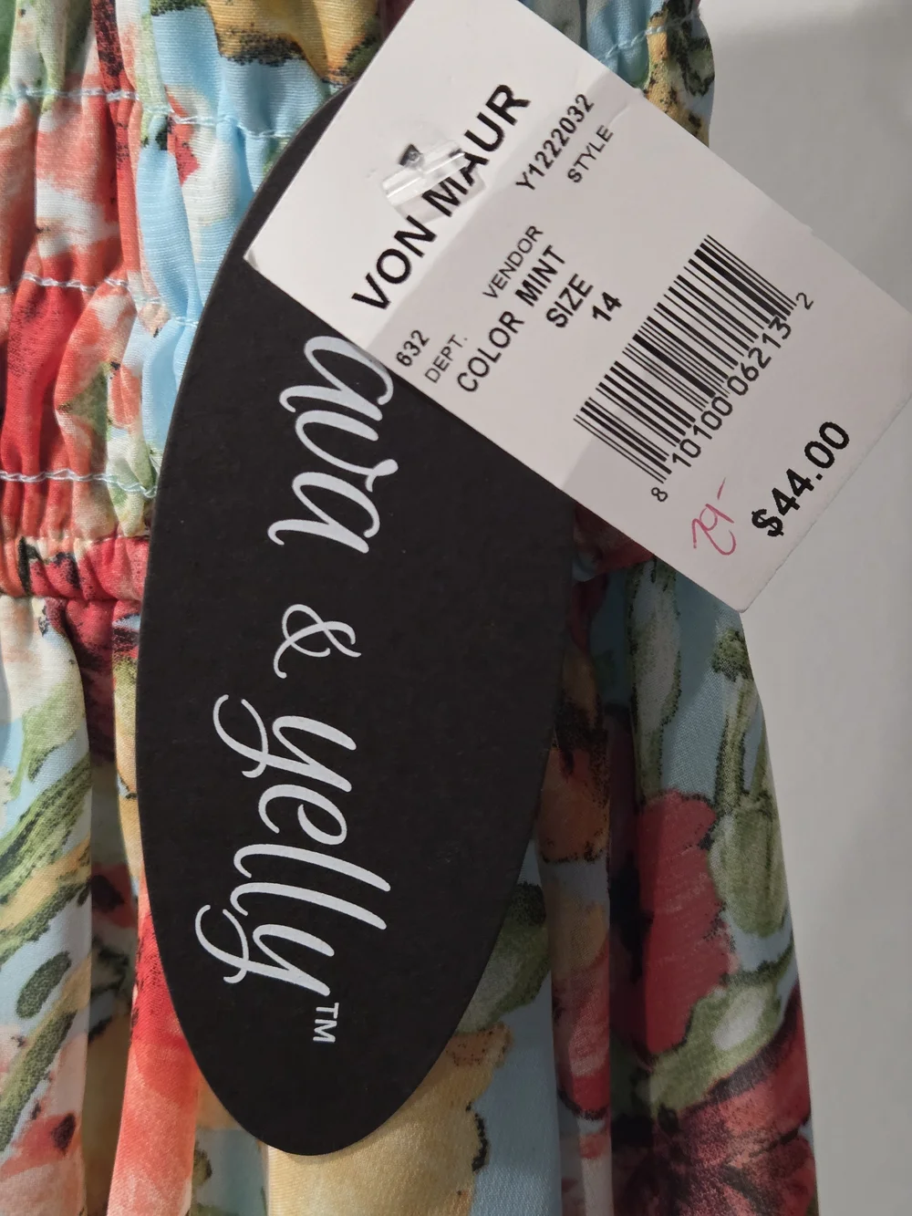 Ava & Yelly Von Maur Floral Smocked Dress
